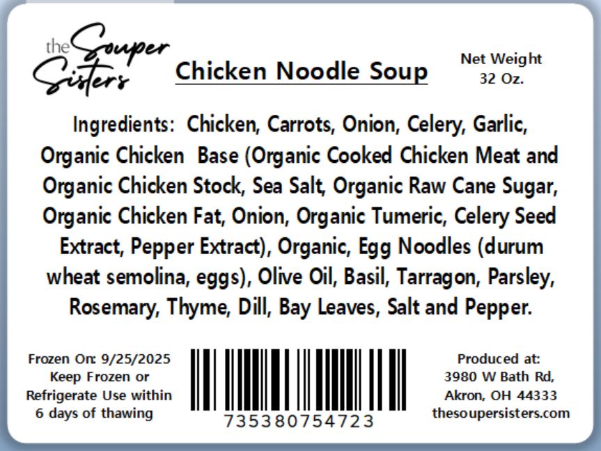 Chicken Noodle Soup (32 oz.)