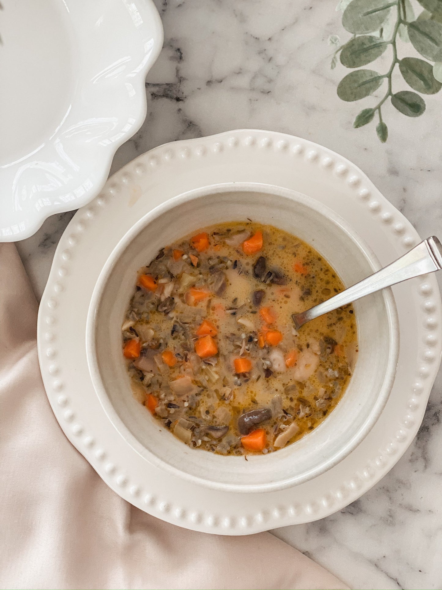 Vegan Creamy Mushroom and Wild Rice (32 oz.)