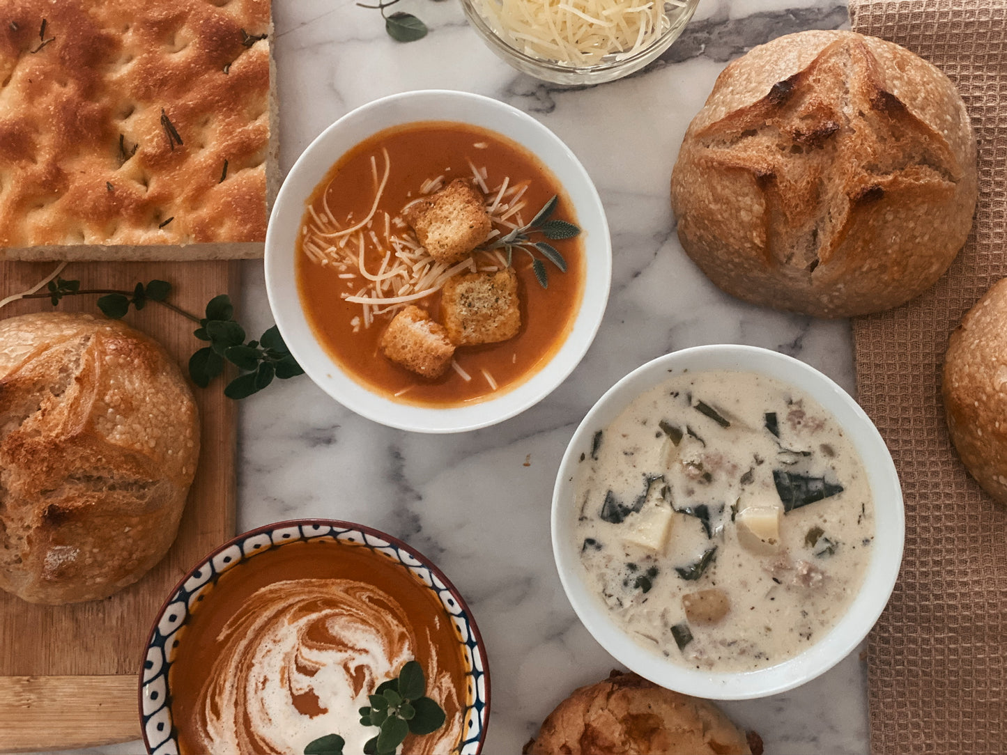 Soup and Bread Subscription Classic - (2 - 32oz. Soups with Bread)