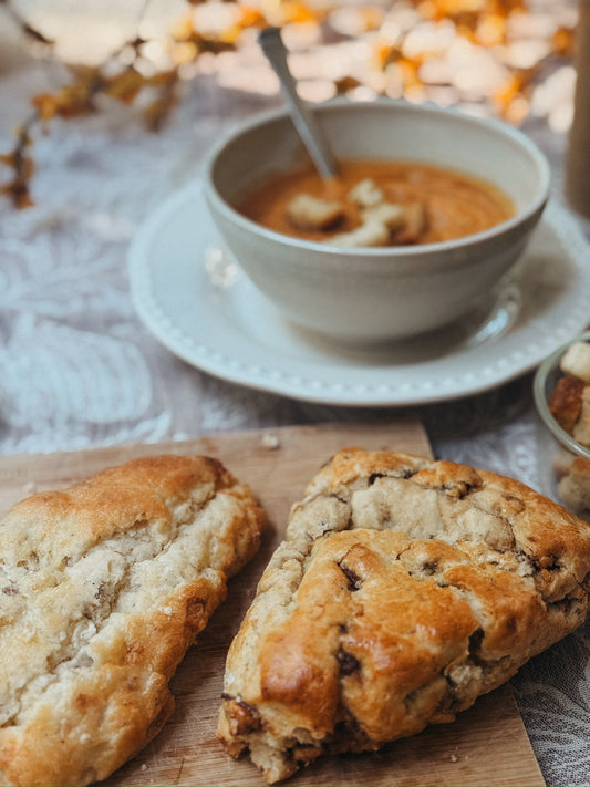Ham and Cheese Scones