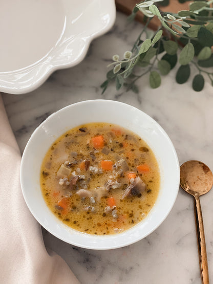 Vegan Creamy Mushroom and Wild Rice (32 oz.)