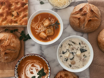 Soup and Bread Subscription Classic - (2 - 32oz. Soups with Bread)