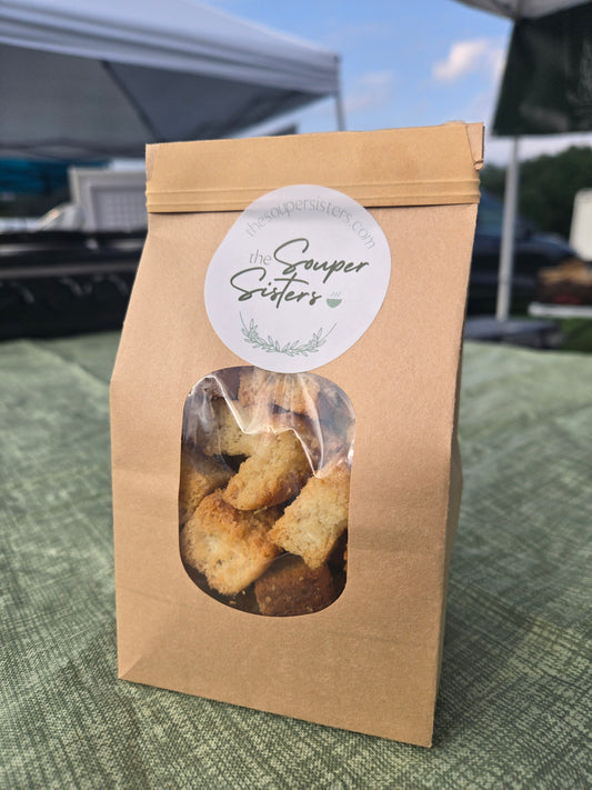 Focaccia Croutons